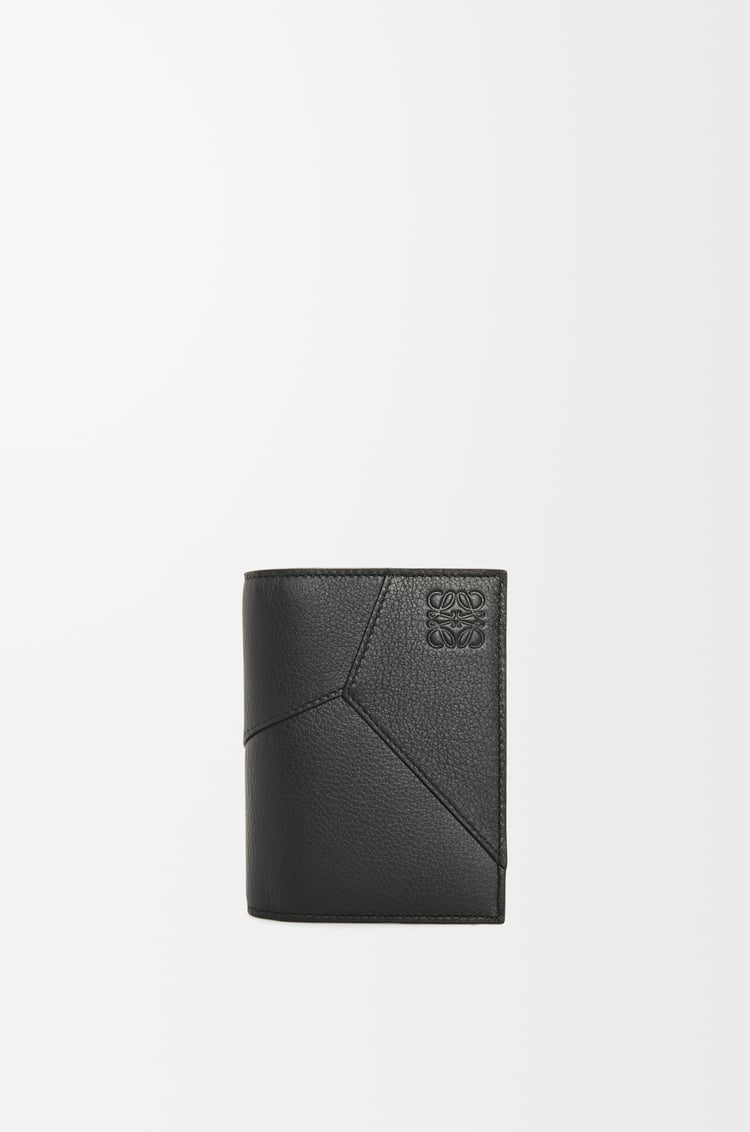 LOEWE 經典小牛皮 Puzzle 卡夾 黑色