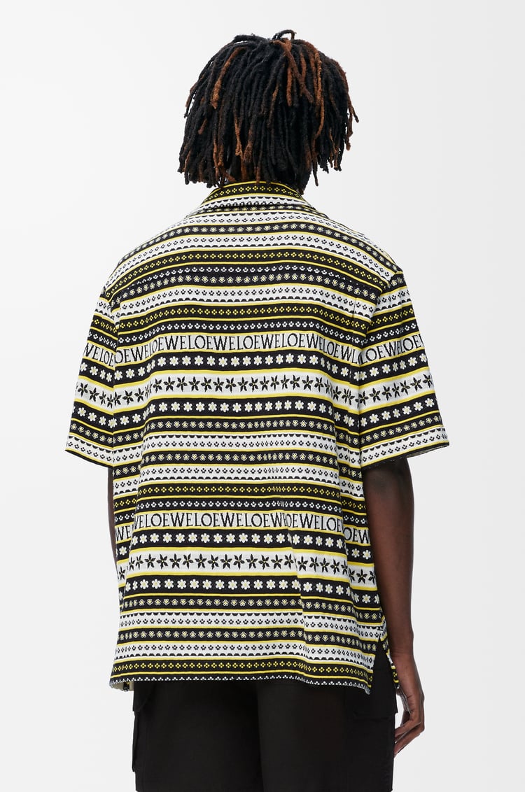 LOEWE Camisa de manga corta en algodón null