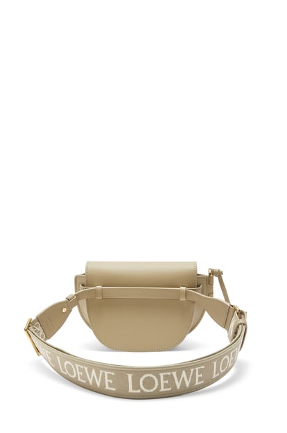 LOEWE Mini Gate Dual bag in soft calfskin and jacquard Clay Green plp_rd