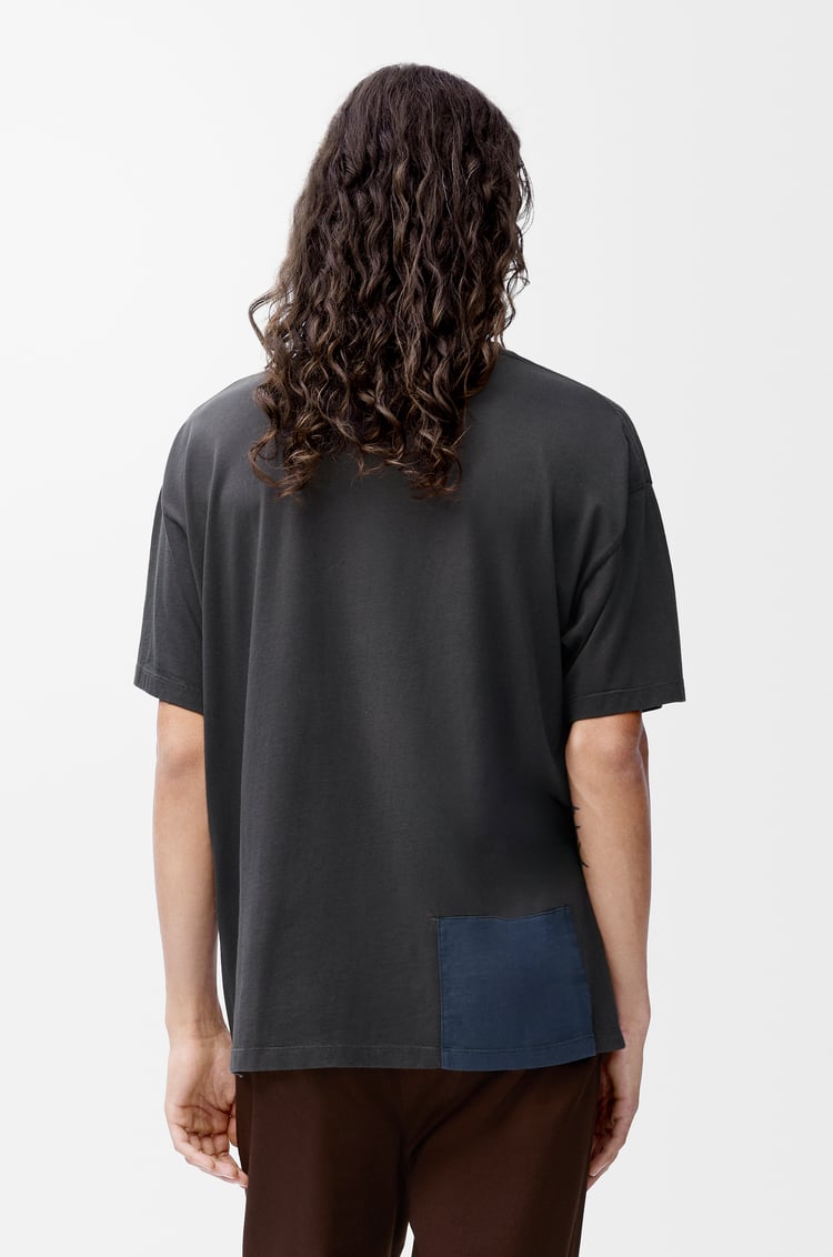 LOEWE 棉质 T 恤 Grey/Blue/Black