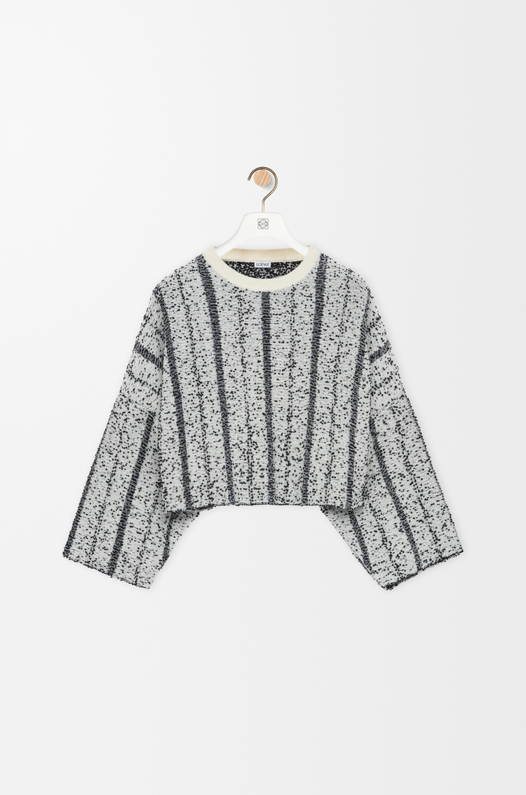 LOEWE Jersey en lana Blanco/Negro