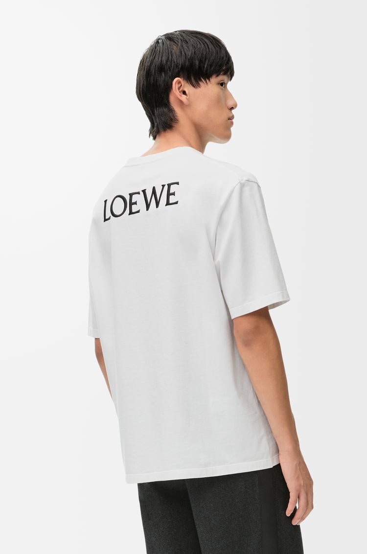 LOEWE 棉質寬鬆版型 T 恤 白色/多色
