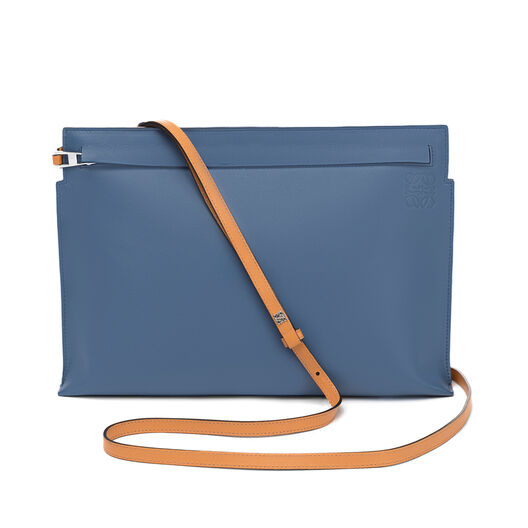 LOEWE Bolso T Pouch Azul Varsity/Ambar LOEWE Bolso T Pouch Azul Varsity/Ambar all