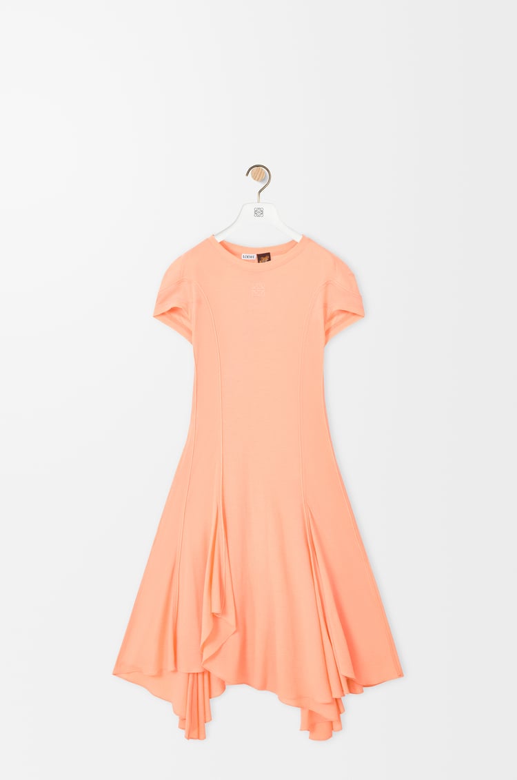 LOEWE Dress in cotton blend Light Orange
