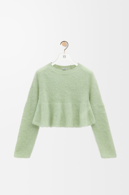 LOEWE セーター（モヘアブレンド） ライトグリーン