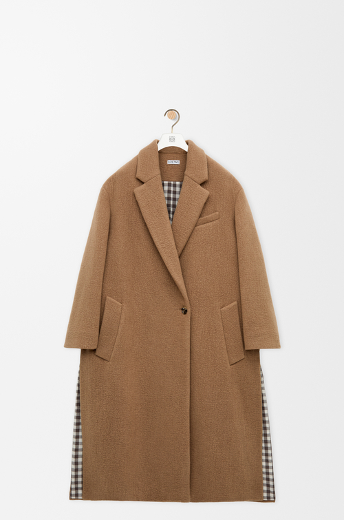 LOEWE Abrigo en cashmere Beige
