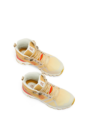 LOEWE Cloudrock hiking boot in nylon Gradient Orange plp_rd