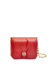 LOEWE Puffer Goya bag in shiny nappa lambskin Red