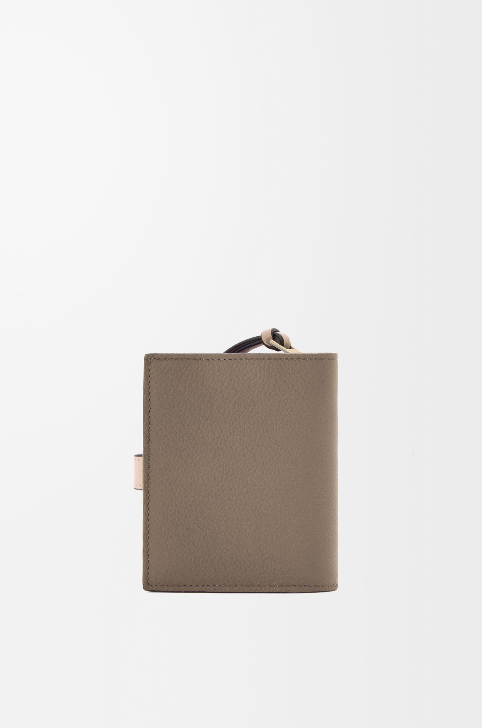 Compact zip wallet in soft grained calfskin Brown - LOEWE