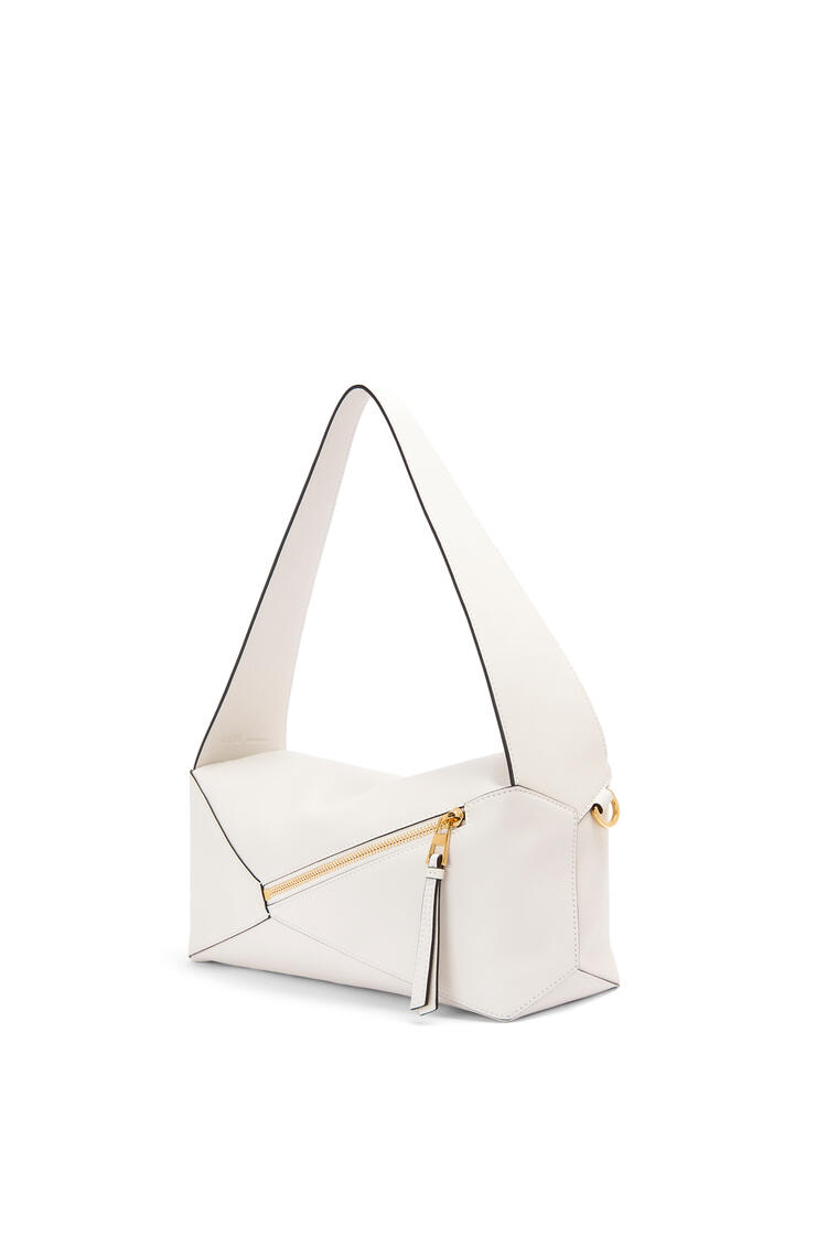 LOEWE Puzzle Hobo bag in nappa calfskin Soft White