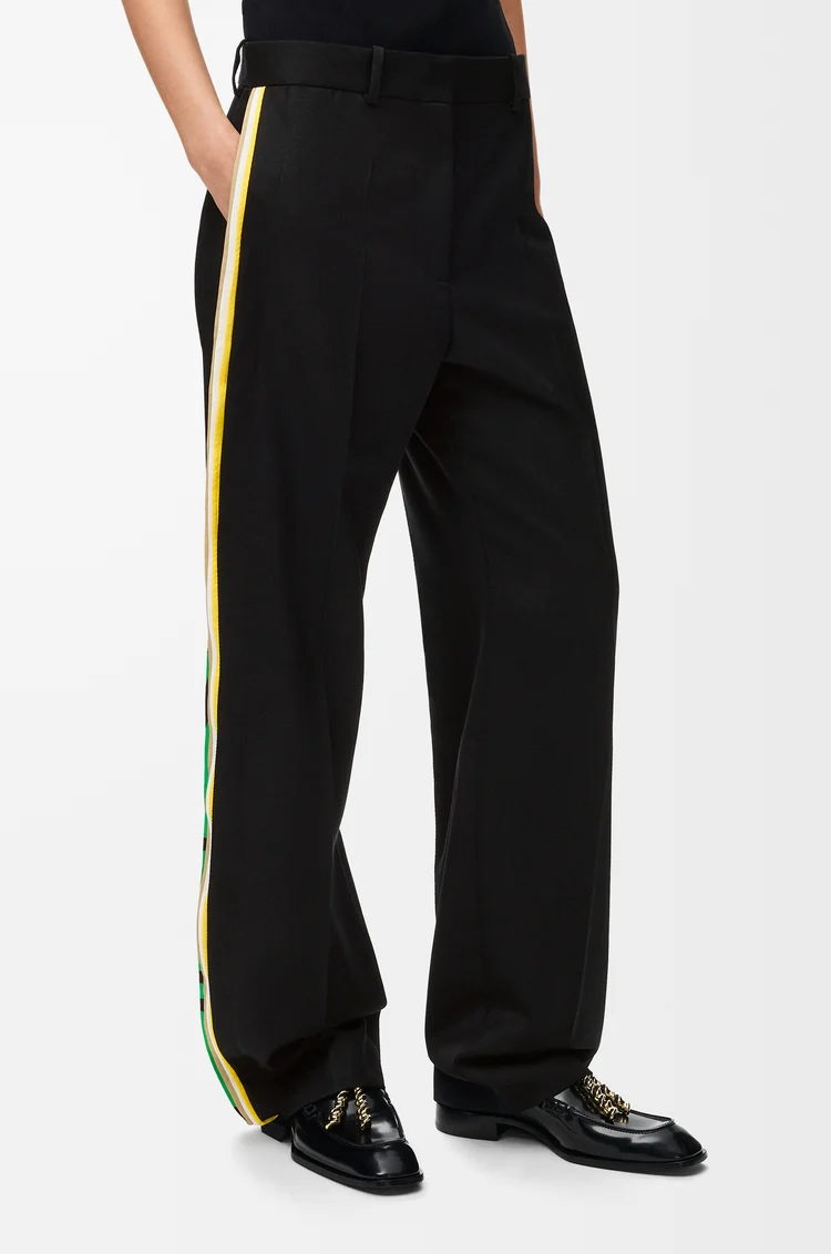 LOEWE 트라우저 - 울 블랙