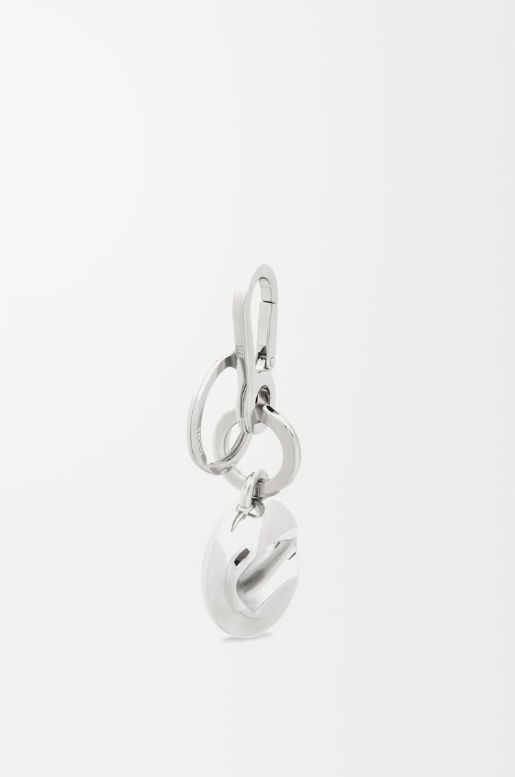 LOEWE Pebble keyring bottle opener Palladium