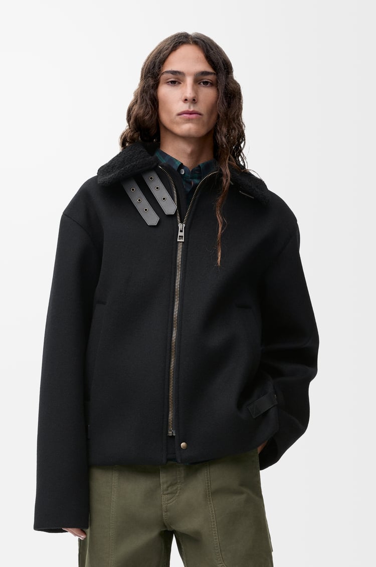 LOEWE Jacket in wool Black