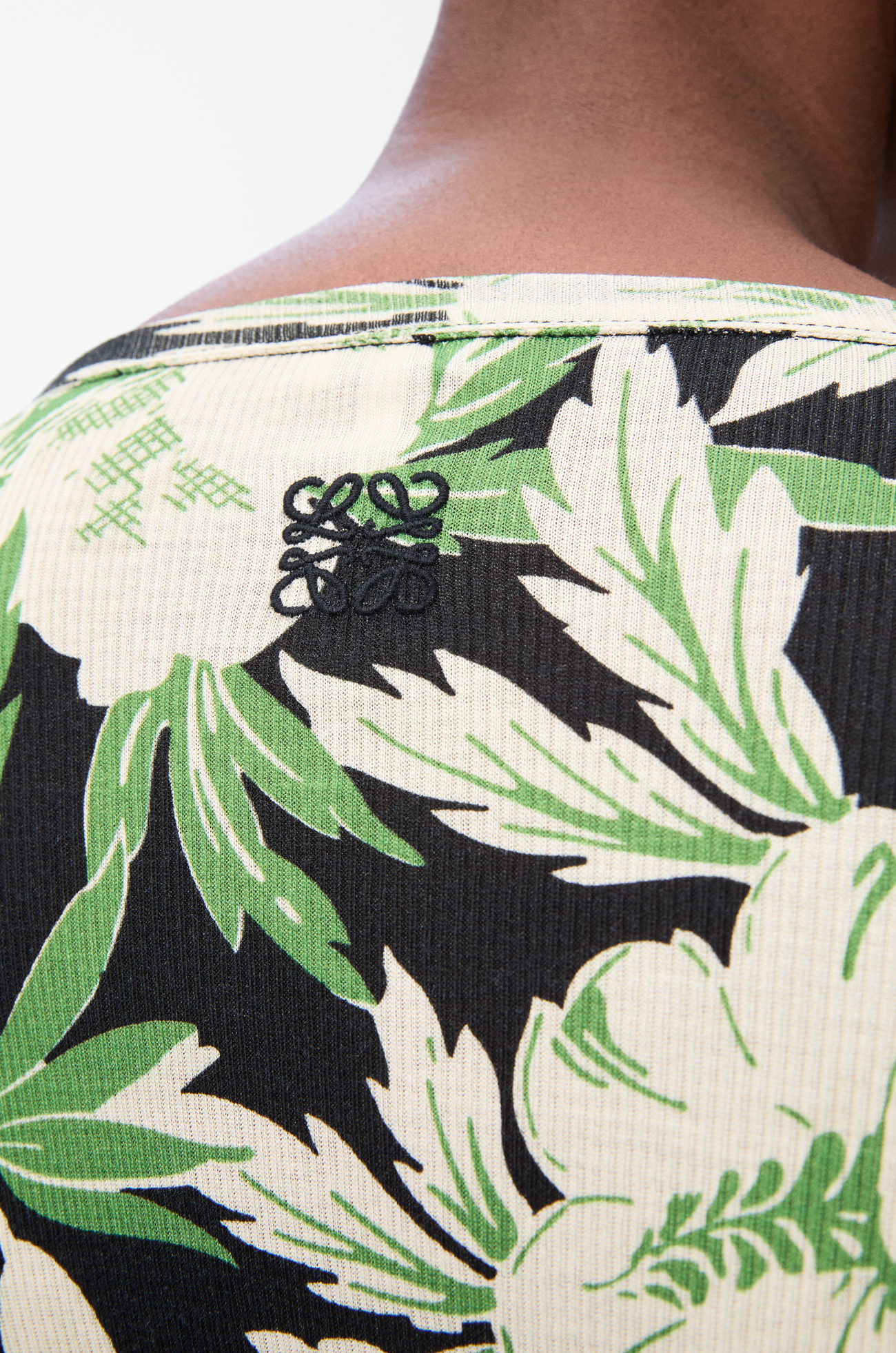 LOEWE Dress in silk and cotton Multicolor plp_rd