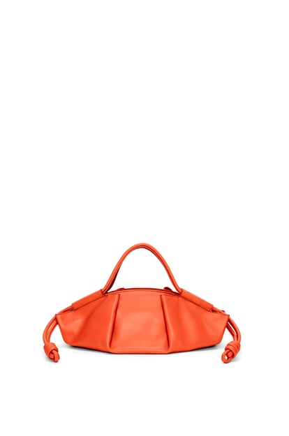 LOEWE Small Paseo bag in shiny nappa calfskin Sunrise Orange plp_rd