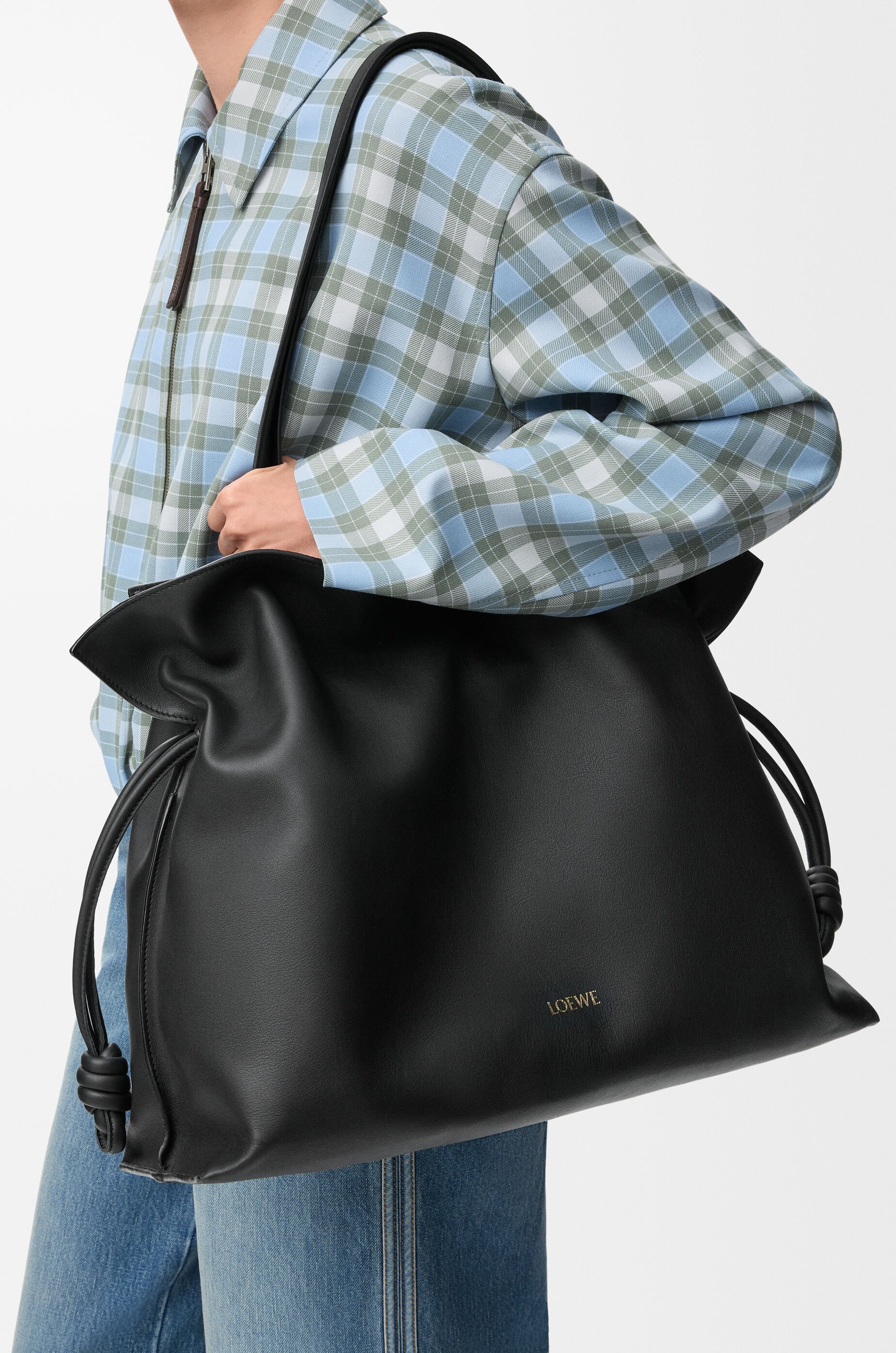 正規店買付★LOEWE フラメンコバッグXL フラメンコクラッチ XL（ナパカーフ） ベージュ - LOEWE