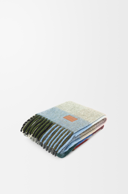 LOEWE ブランケット（アルパカ&ウールブレンド） マルチカラー