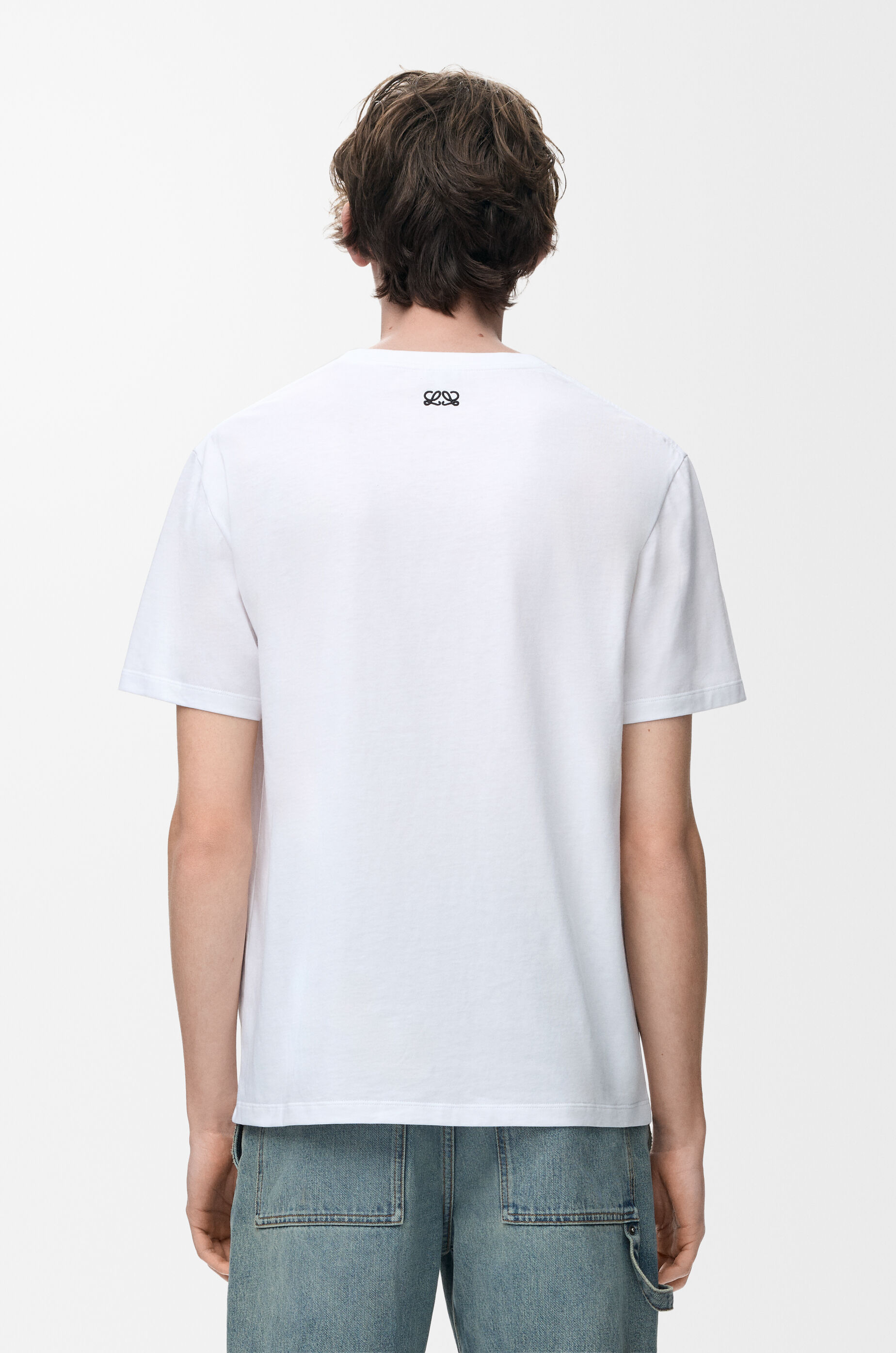 リラックスフィット Tシャツ（コットン） ホワイト - ロエベ 日本 公式