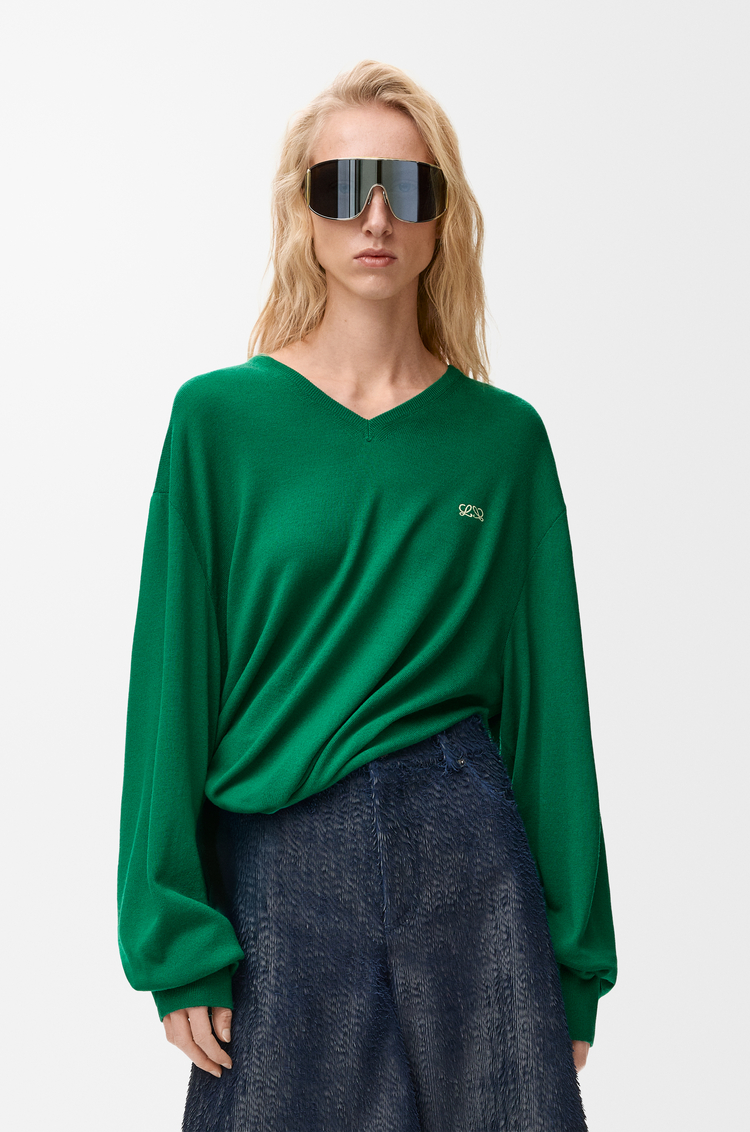 LOEWE Sweater in wool Green