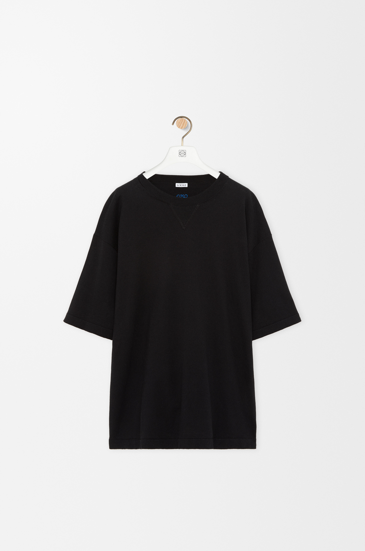 LOEWE Top en algodón Negro