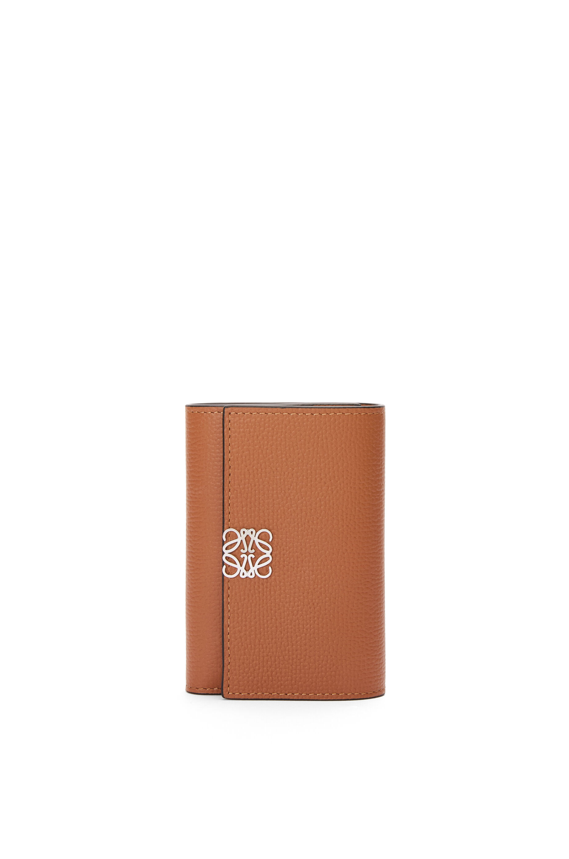 アナグラム バーティカル ウォレット スモール（ペブルグレインカーフ） タン - LOEWE