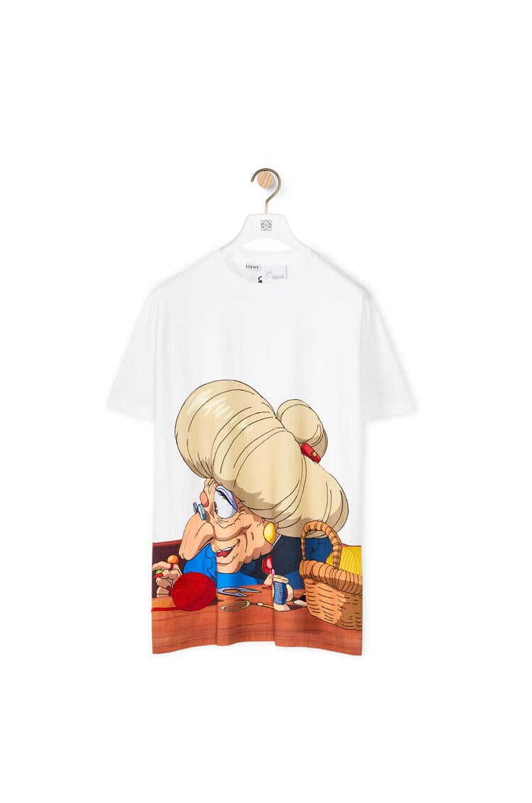 LOEWE Zeniba T-shirt in cotton Multicolor pdp_rd