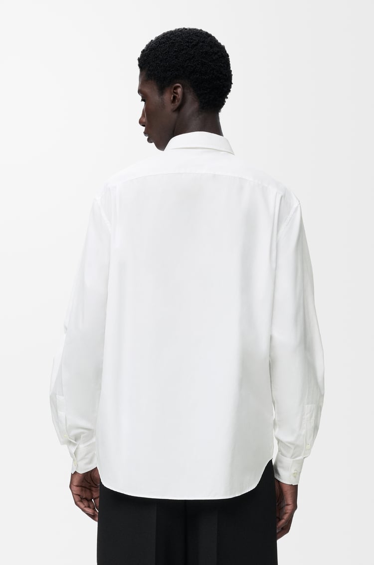 LOEWE Camisa en algodón Blanco