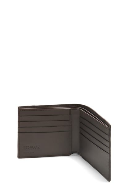 LOEWE Puzzle bifold wallet in classic calfskin Dark Grey plp_rd