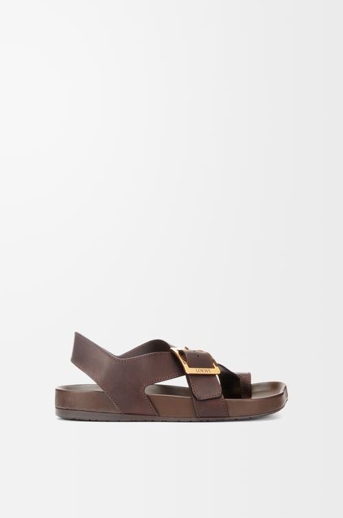 LOEWE イーズ バックル サンダル（ベジタルカーフ） ホース