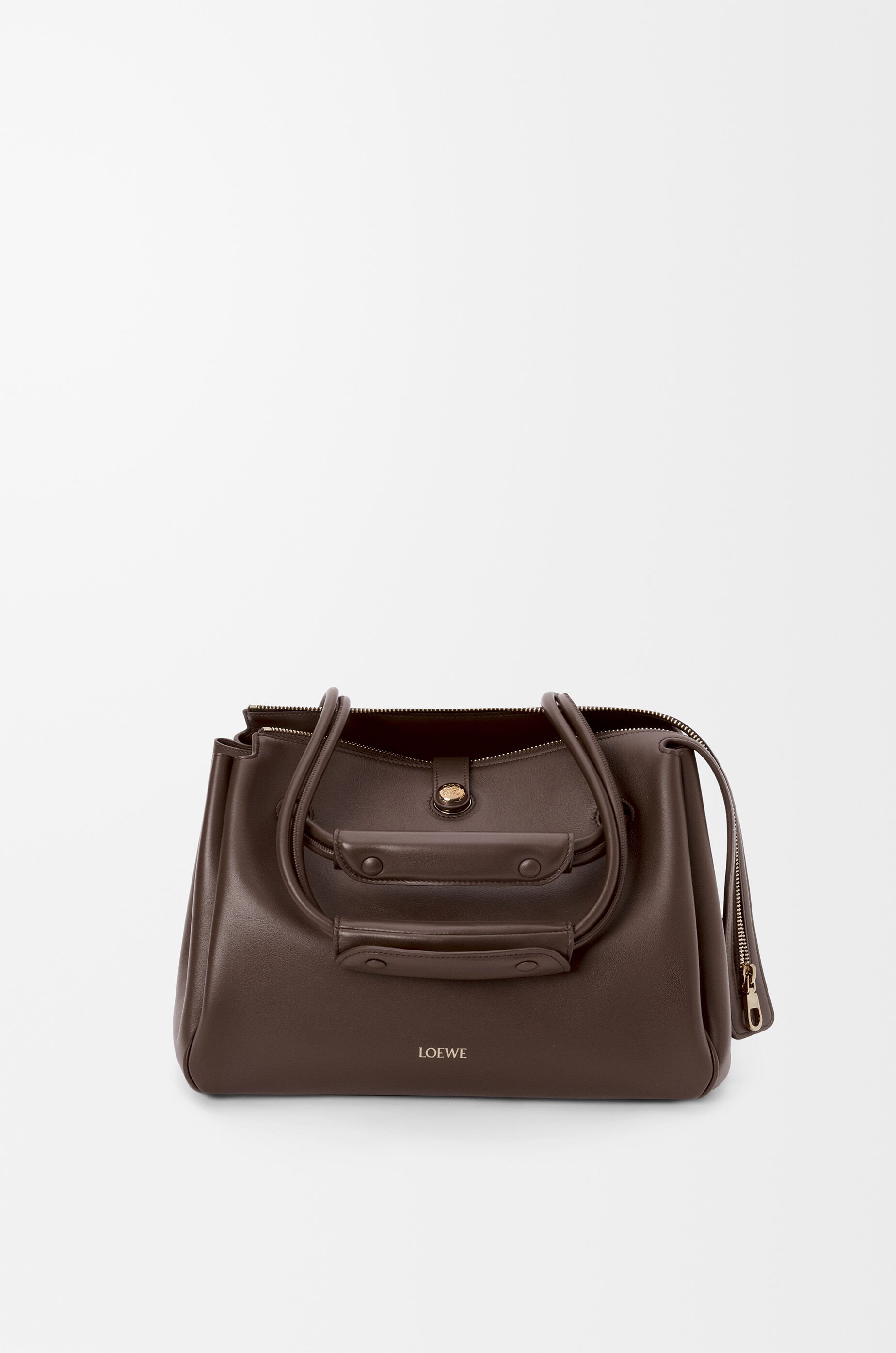 【カワウソ店長専用】LOEWE トラベルバッグ　大容量 ダークブラウン 50509682106R.jpg