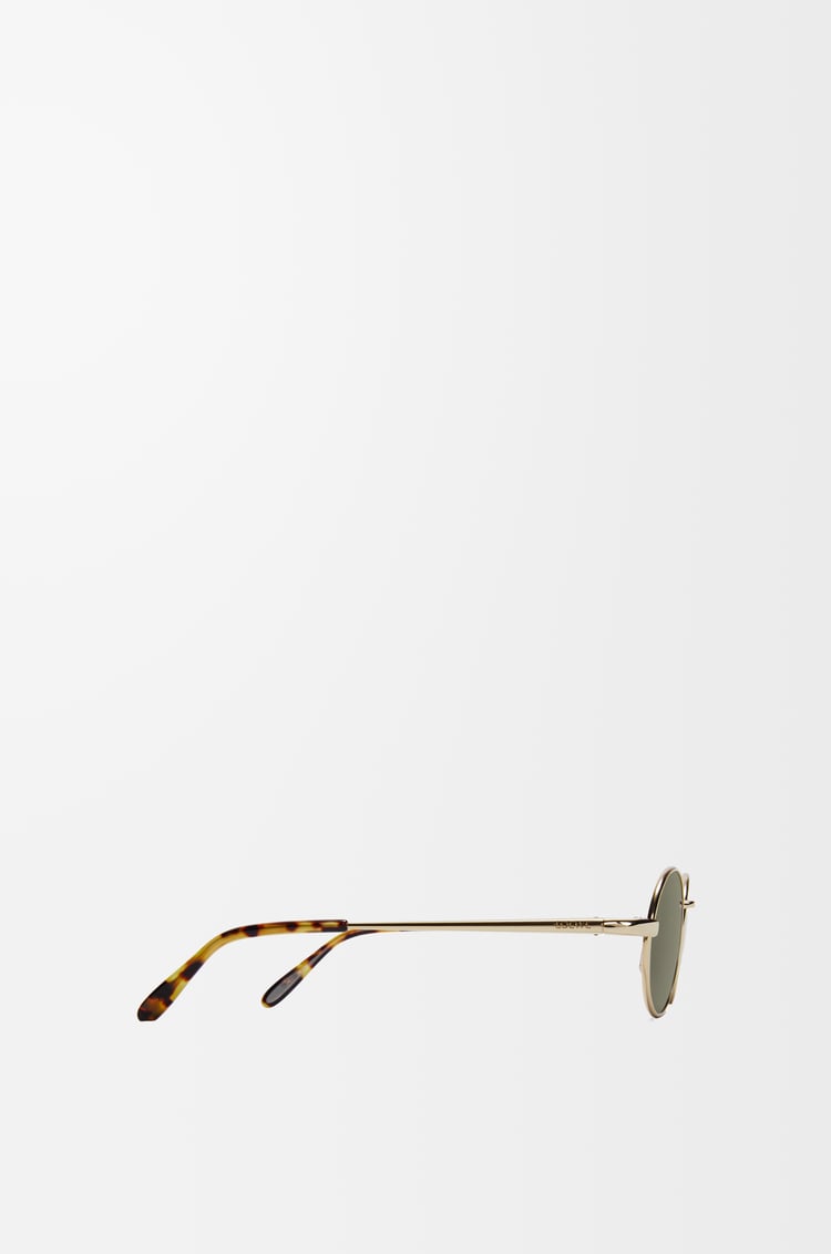 LOEWE Groove Oval sunglasses Green