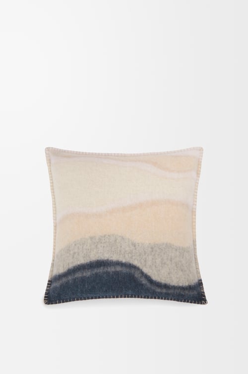 LOEWE Cojín en mezcla de alpaca y lana Beige Claro/Multicolor plp_rd