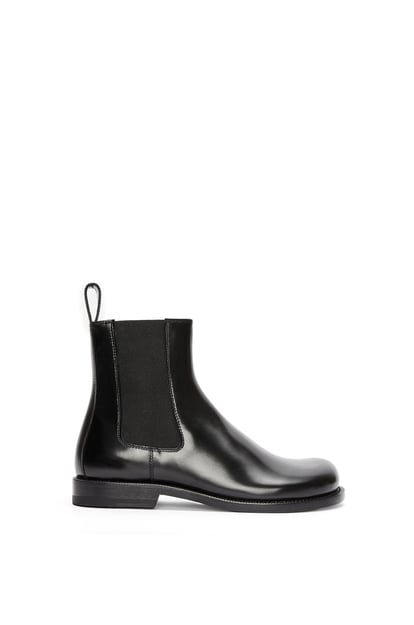 LOEWE Campo chelsea boot in brushed calfskin 黑色