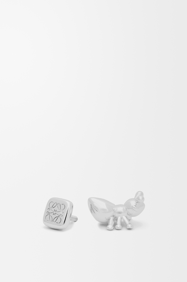 LOEWE Pin Ant en latón Paladio