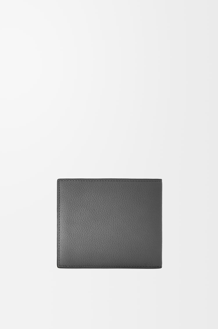 LOEWE Cartera con dos pliegues y monedero en piel de ternera Antracita