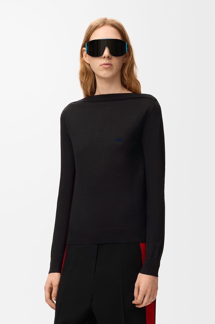 LOEWE Jersey en lana merina Negro