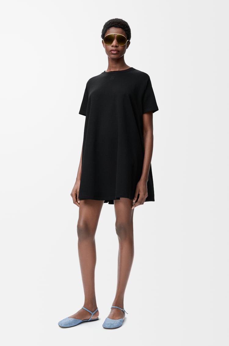 LOEWE トラペーズ ドレス（コットンブレンド） ブラック