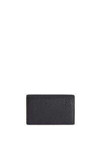 LOEWE Business cardholder in soft grained calfskin Black pdp_rd