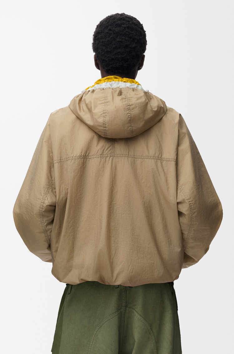 LOEWE Anorak en tissu technique Beige