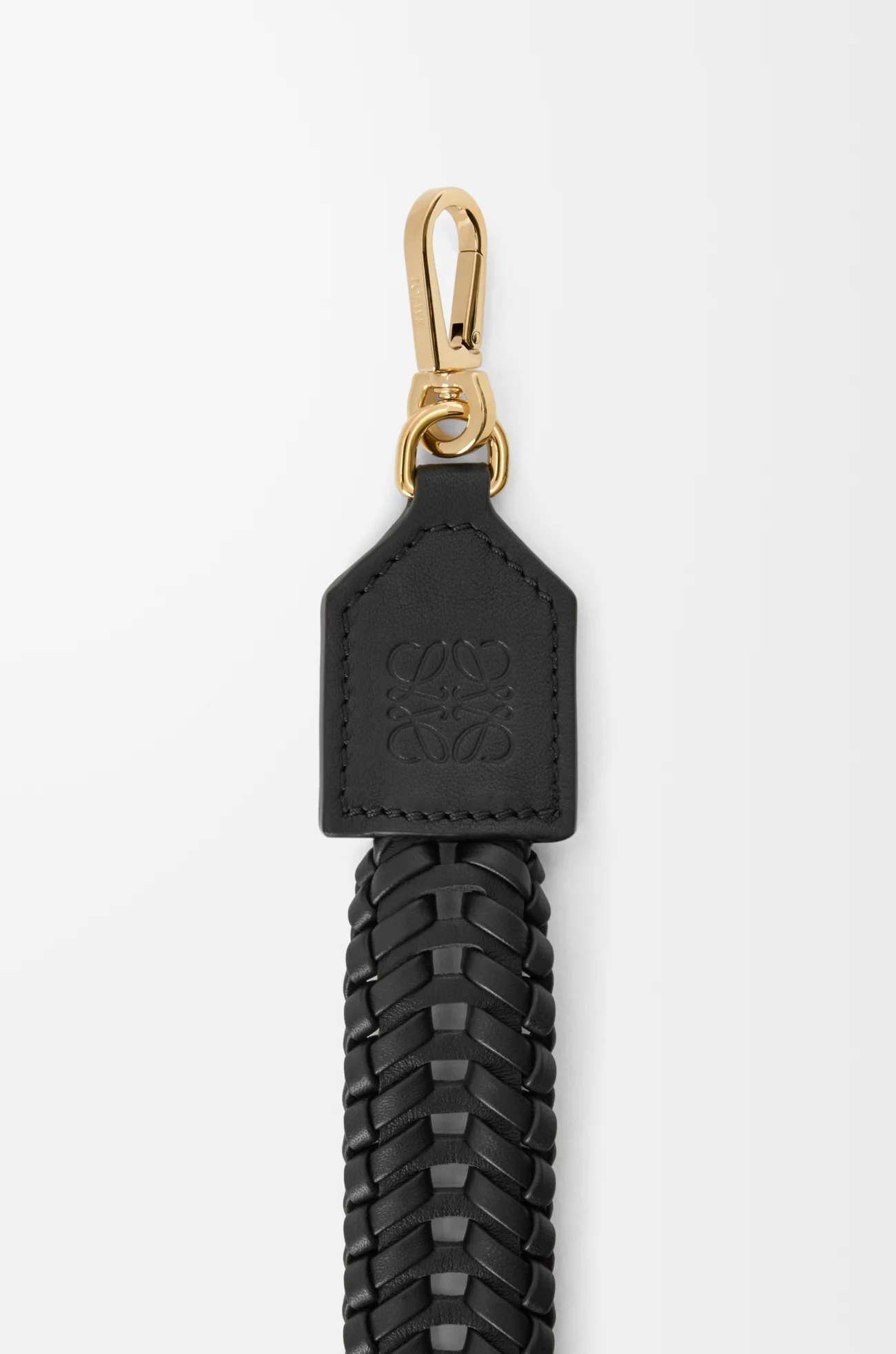 LOEWE ウーブンストラップ（カーフ） ブラック