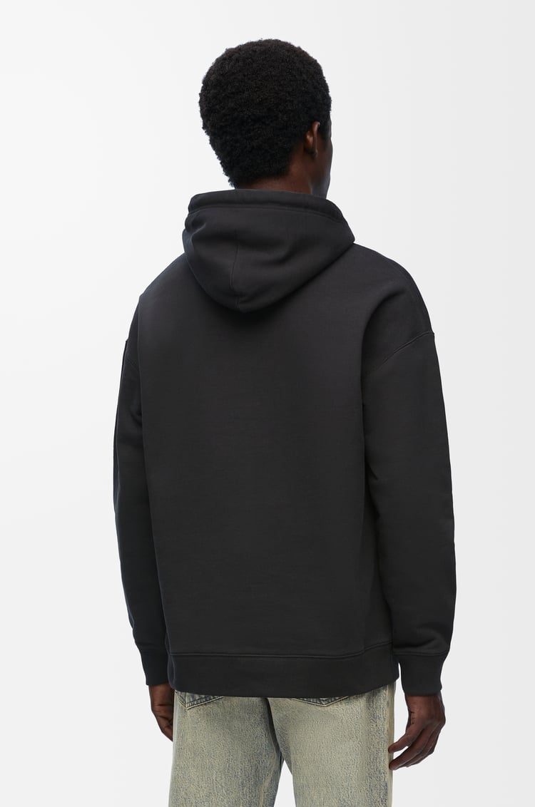 LOEWE Relaxed fit hoodie in cotton Black