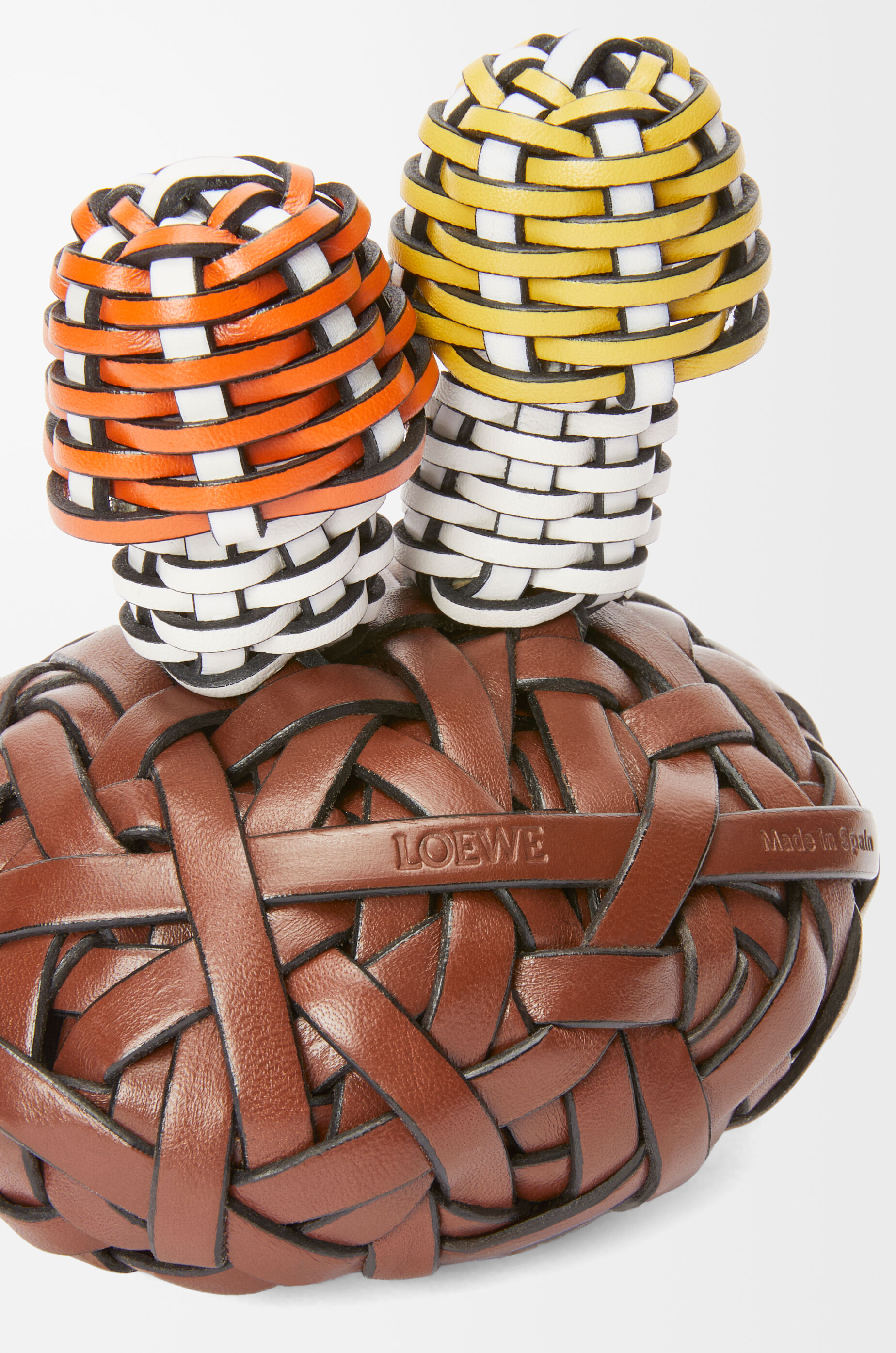 マッシュルーム ドアストッパー（クラシックカーフ） ブラウン - LOEWE