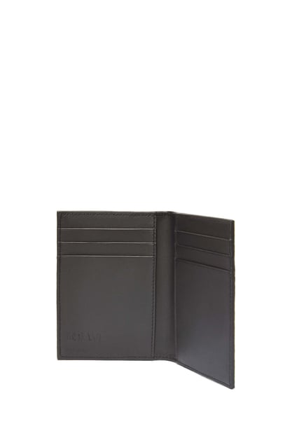 LOEWE Bifold cardholder in soft grained calfskin 炭灰色 plp_rd
