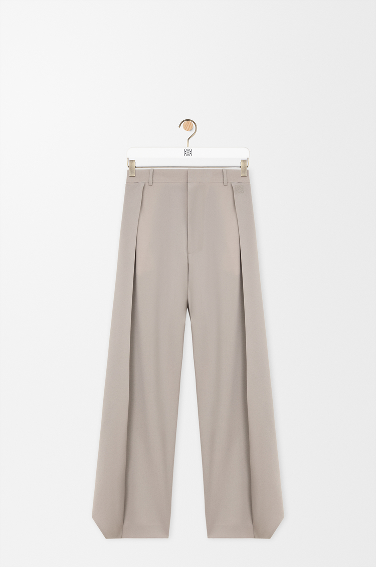 LOEWE 트라우저 - 울 Light Taupe