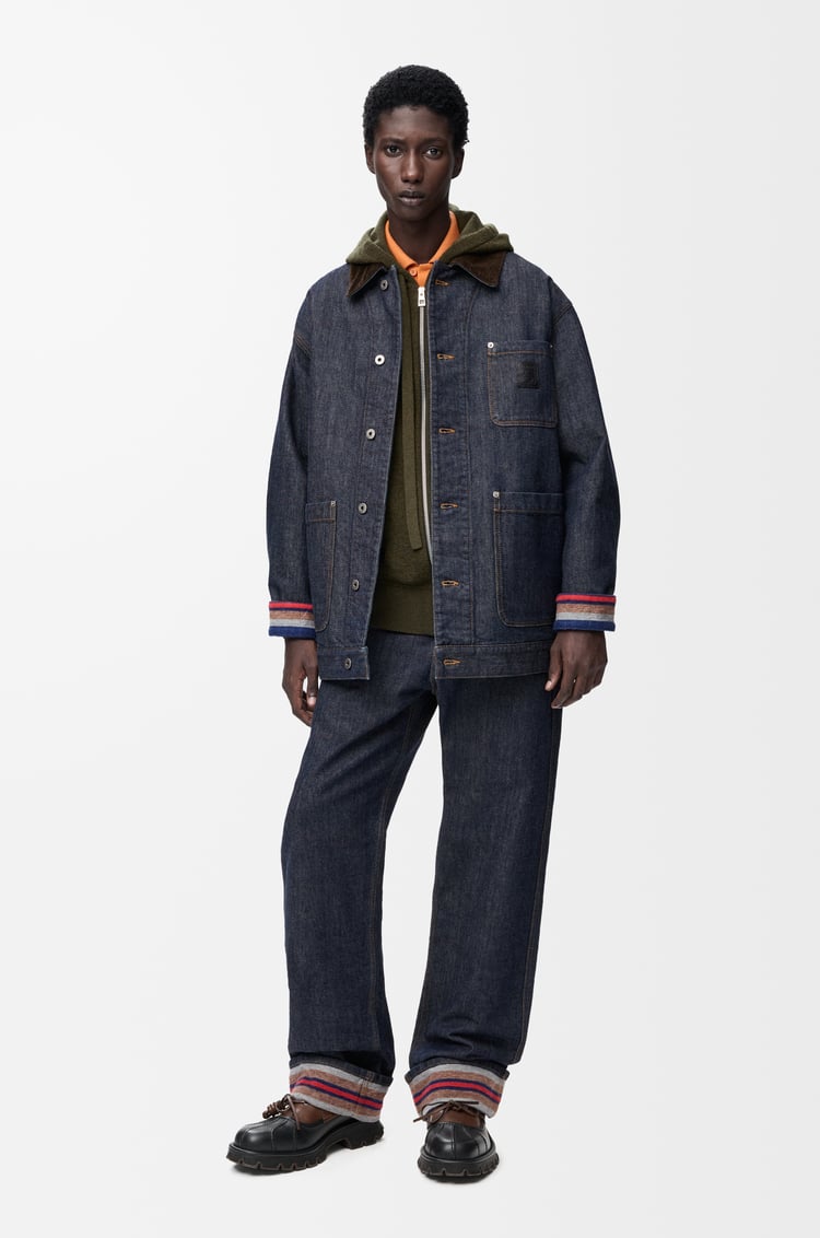 LOEWE Jacket in denim Raw Denim/Blue