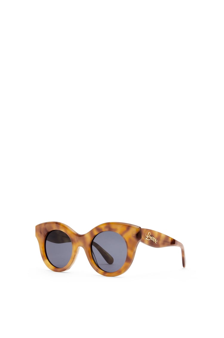 LOEWE Tarsier sunglasses in acetate Shiny Blonde Havana/Smoke