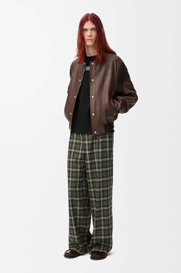LOEWE Oversized fit long sleeve T-shirt in cotton Black