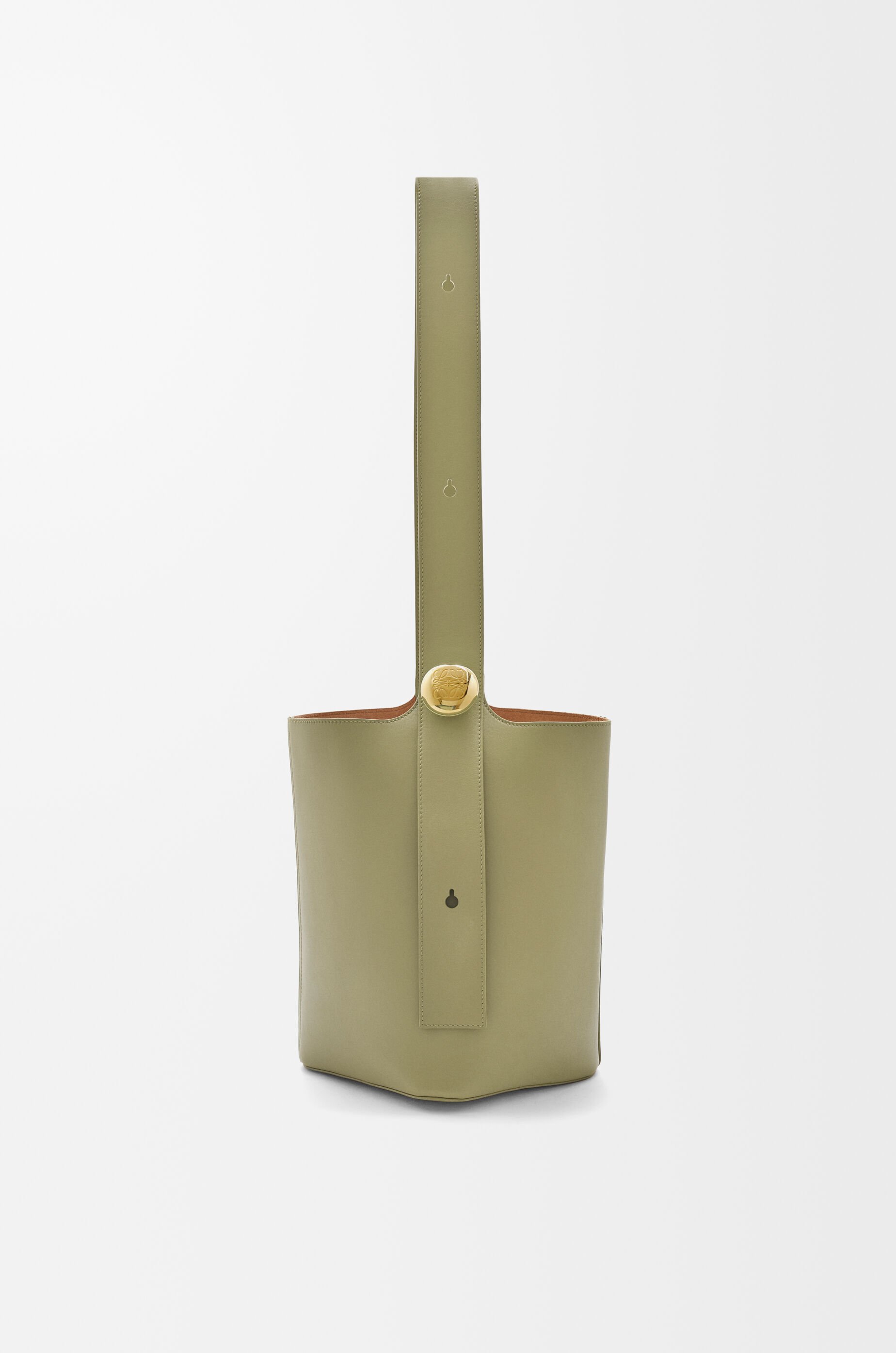 期間限定お買い得商品 |  通販 Medium Pebble bucket in smooth calfskin Green - LOEWE バッグ