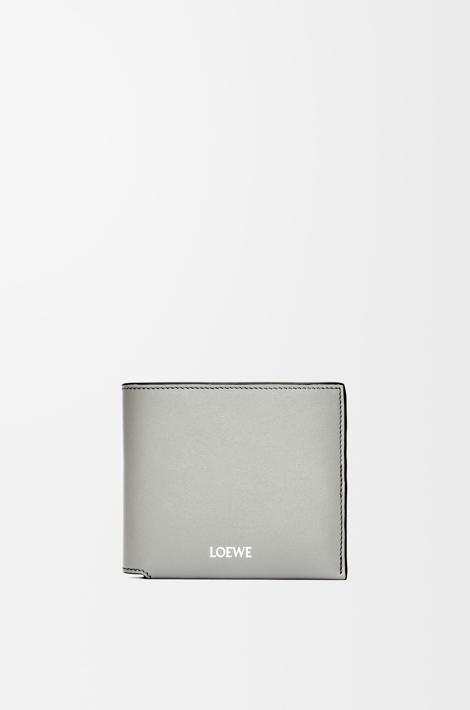 バイフォールド ウォレット（シャイニーナパカーフ） グレー - LOEWE