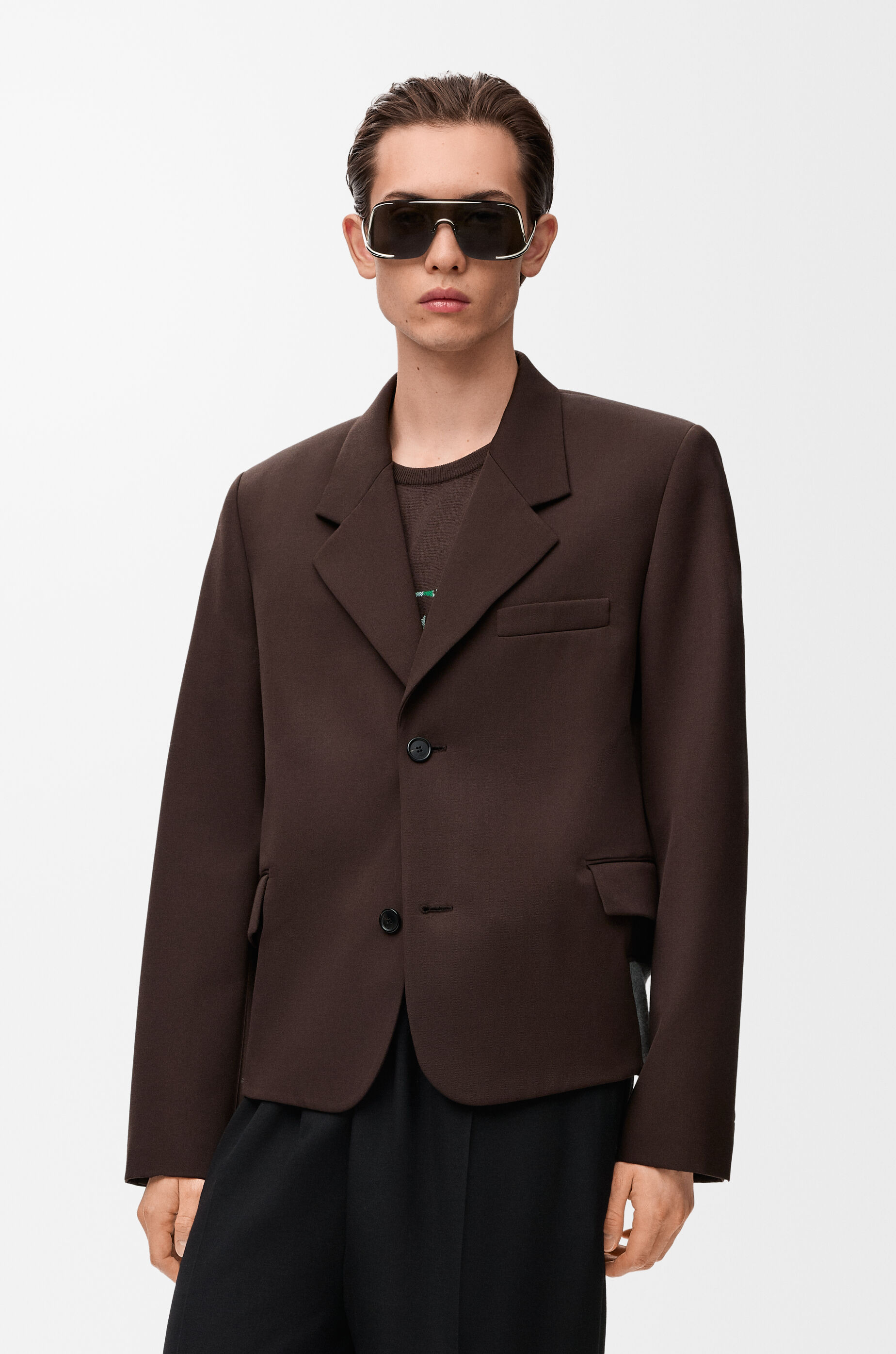 ジャケット（ウール） ブラウン - LOEWE Japan official website